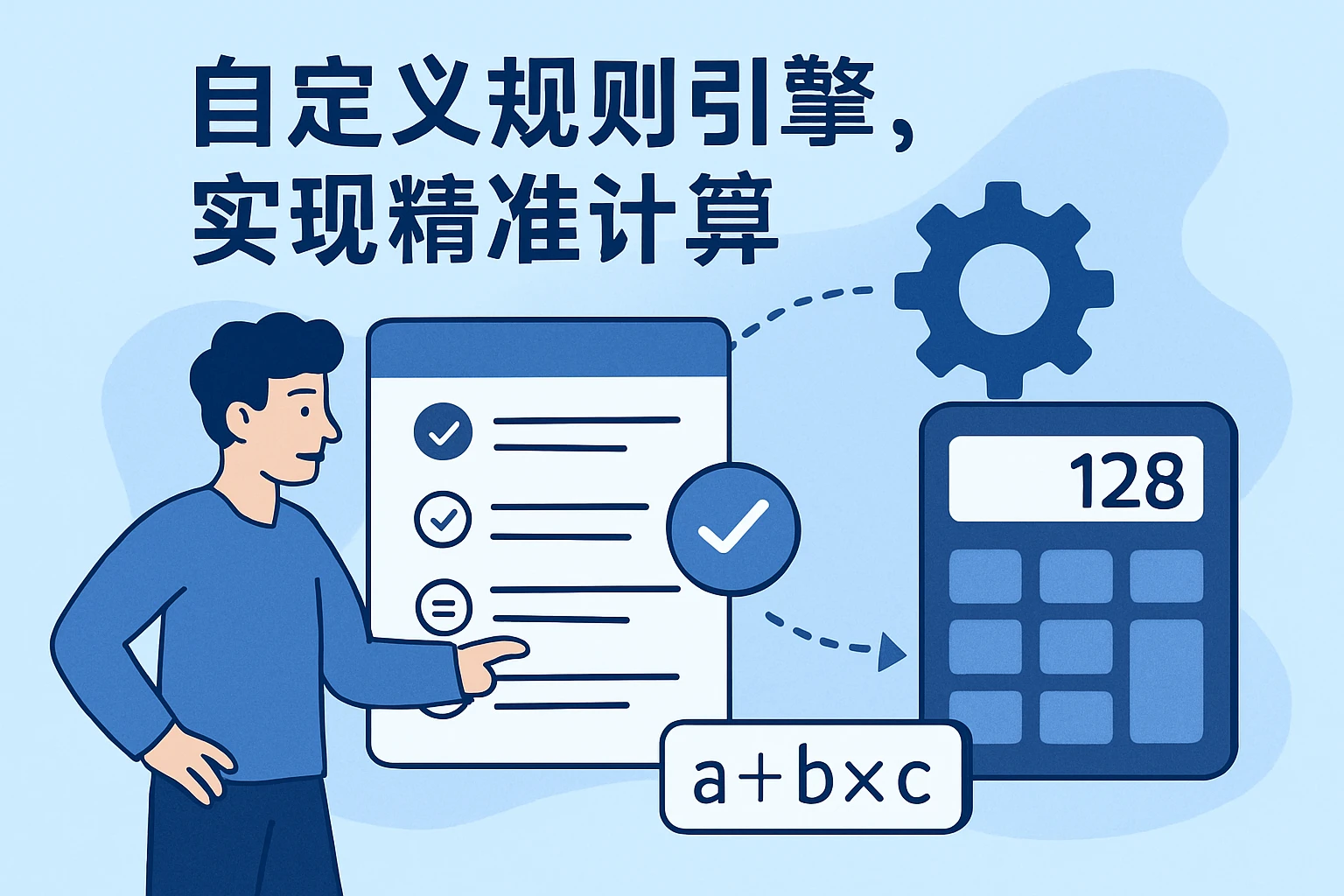 2. 自定义规则引擎，实现精准计算