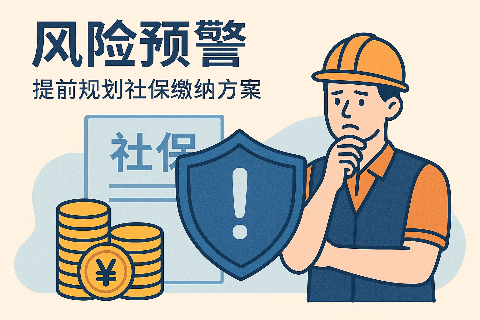 2. 风险预警：提前规划社保缴纳方案