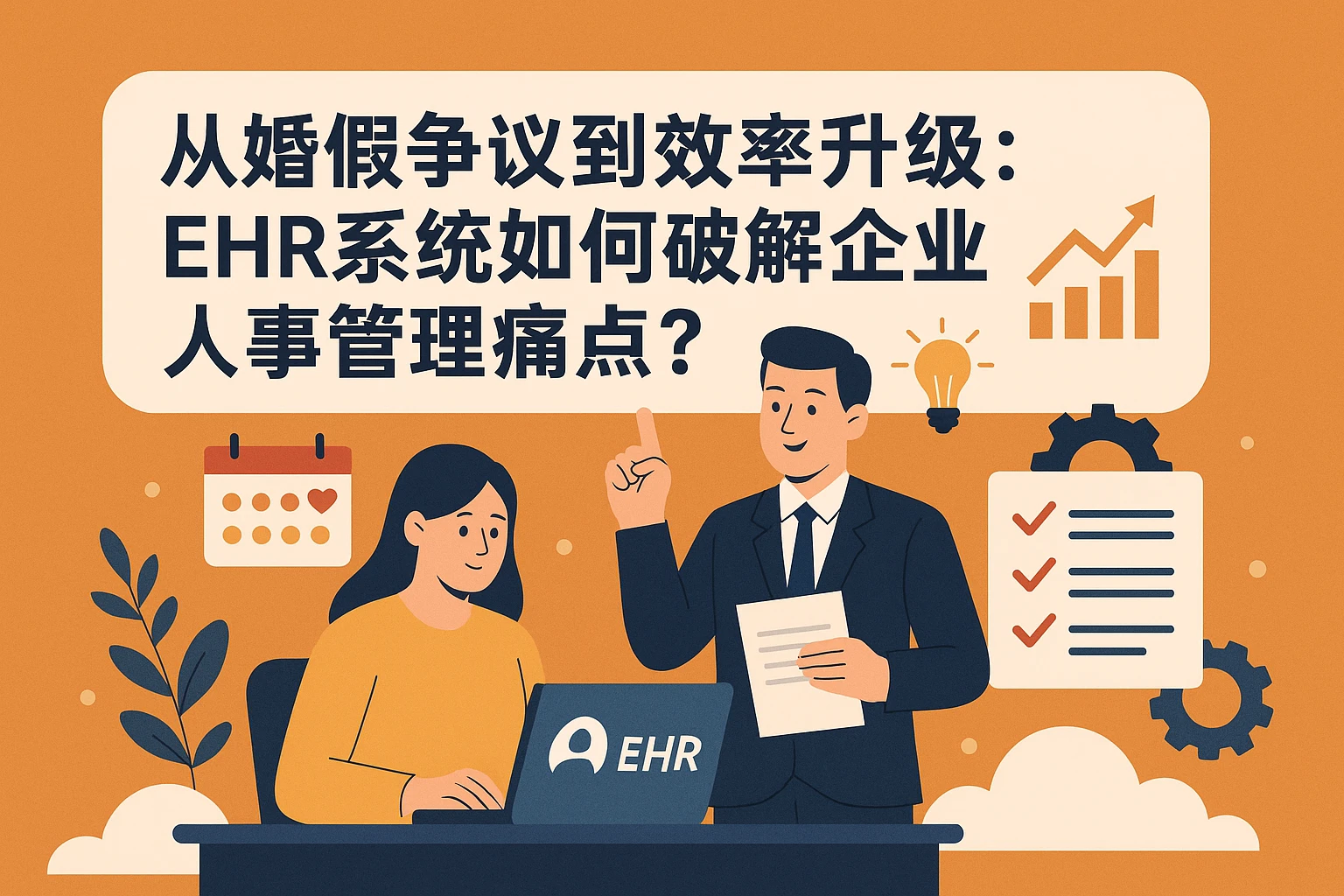 从婚假争议到效率升级：ehr系统如何破解企业人事管理痛点？
