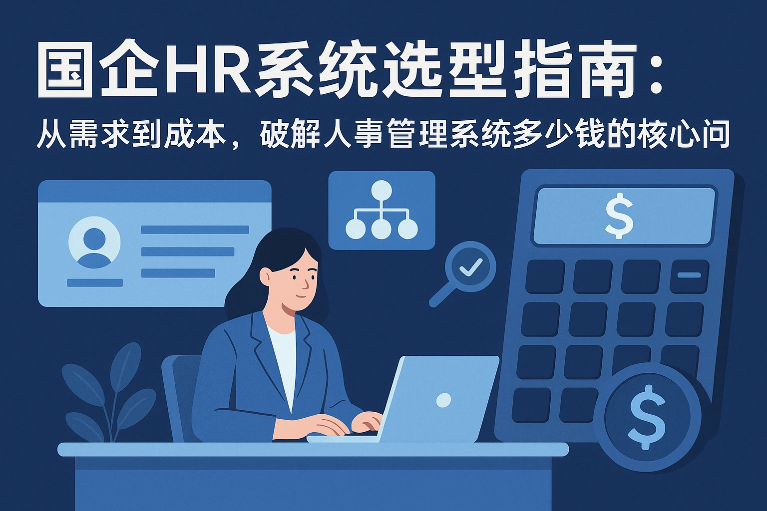 国企HR系统选型指南：从需求到成本，破解人事管理系统多少钱的核心问题