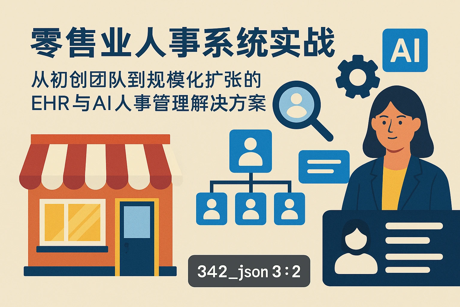 零售业人事系统实战：从初创团队到规模化扩张的EHR与AI人事管理解决方案