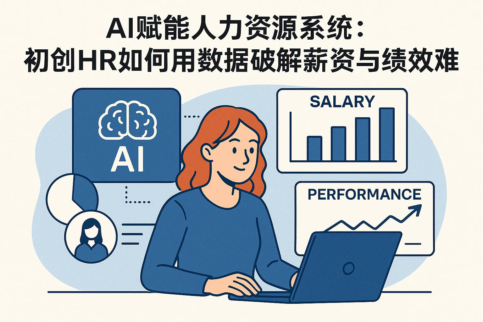 AI赋能人力资源系统：初创HR如何用数据破解薪资与绩效难题