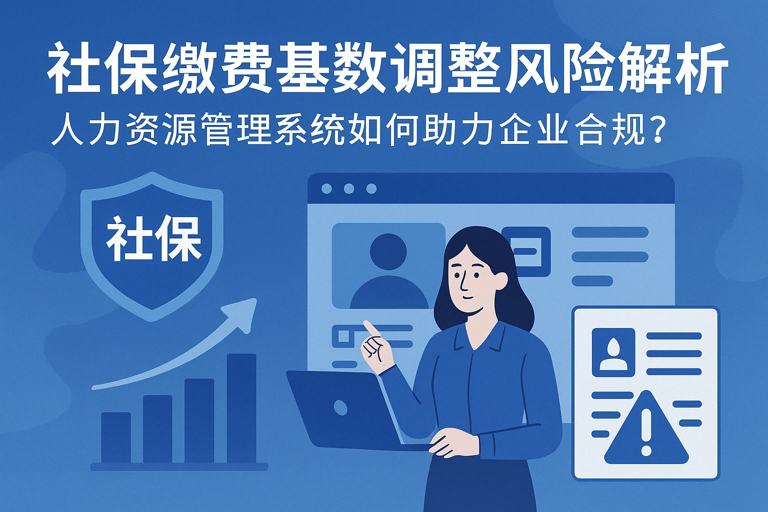 社保缴费基数调整风险解析：人力资源管理系统如何助力企业合规？