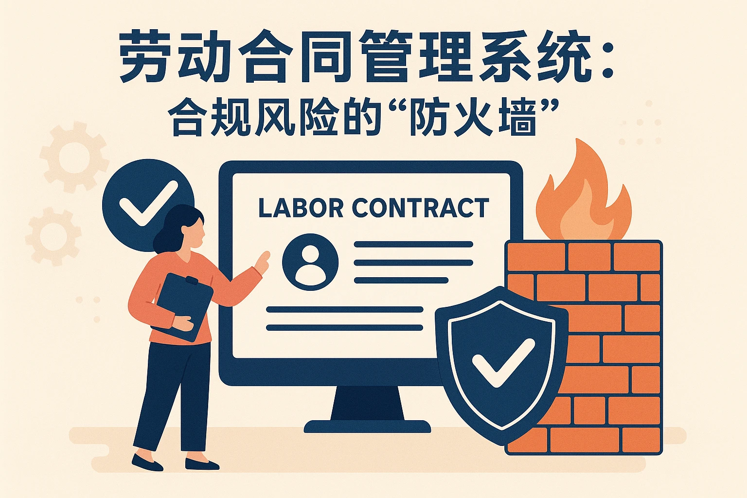 2. 劳动合同管理系统：合规风险的“防火墙”