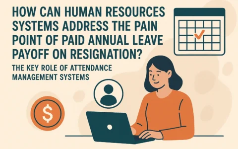 人力资源系统如何解决离职有薪年假补偿痛点？考勤管理系统的关键作用
