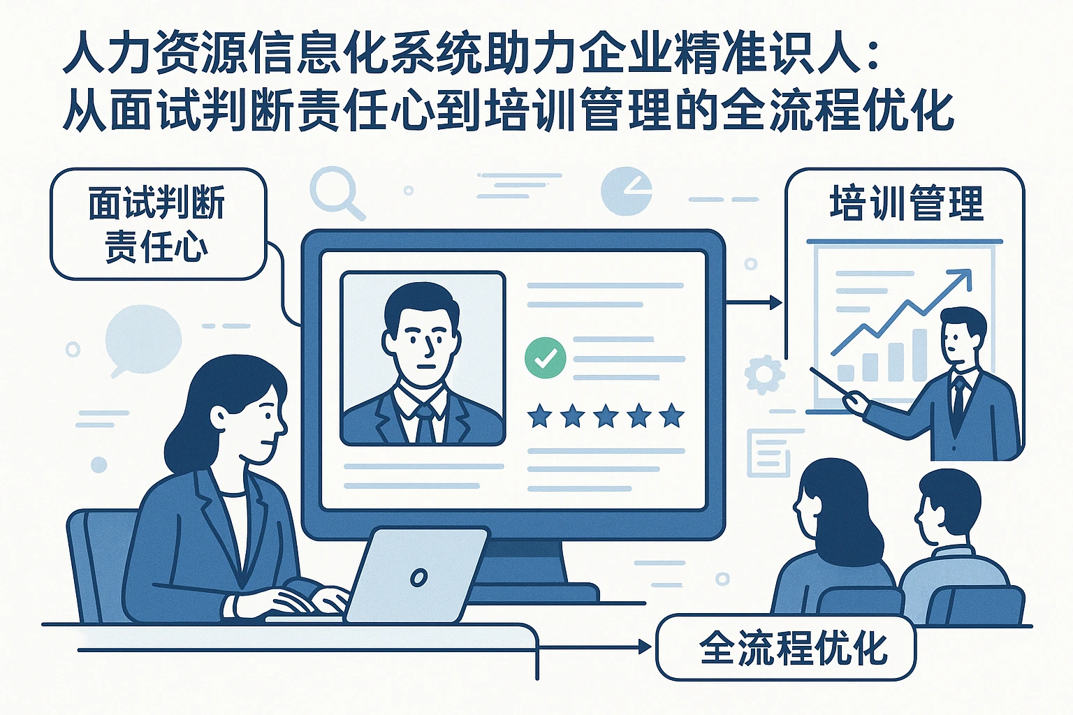 人力资源信息化系统助力企业精准识人：从面试判断责任心到培训管理的全流程优化