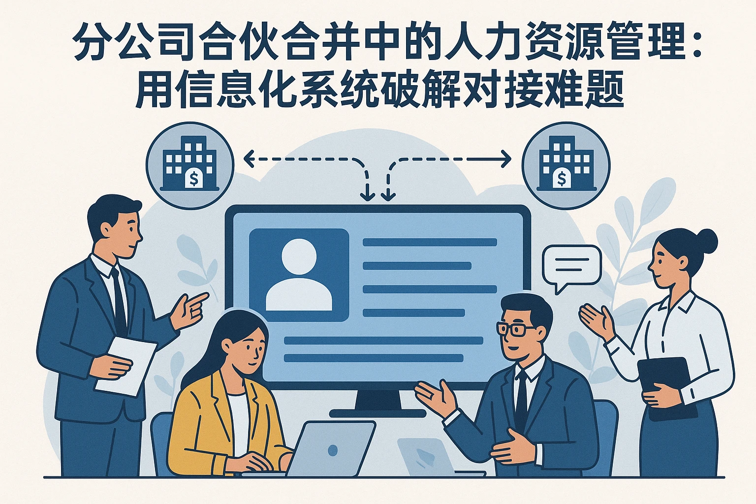 分公司合伙合并中的人力资源管理：用信息化系统破解对接难题
