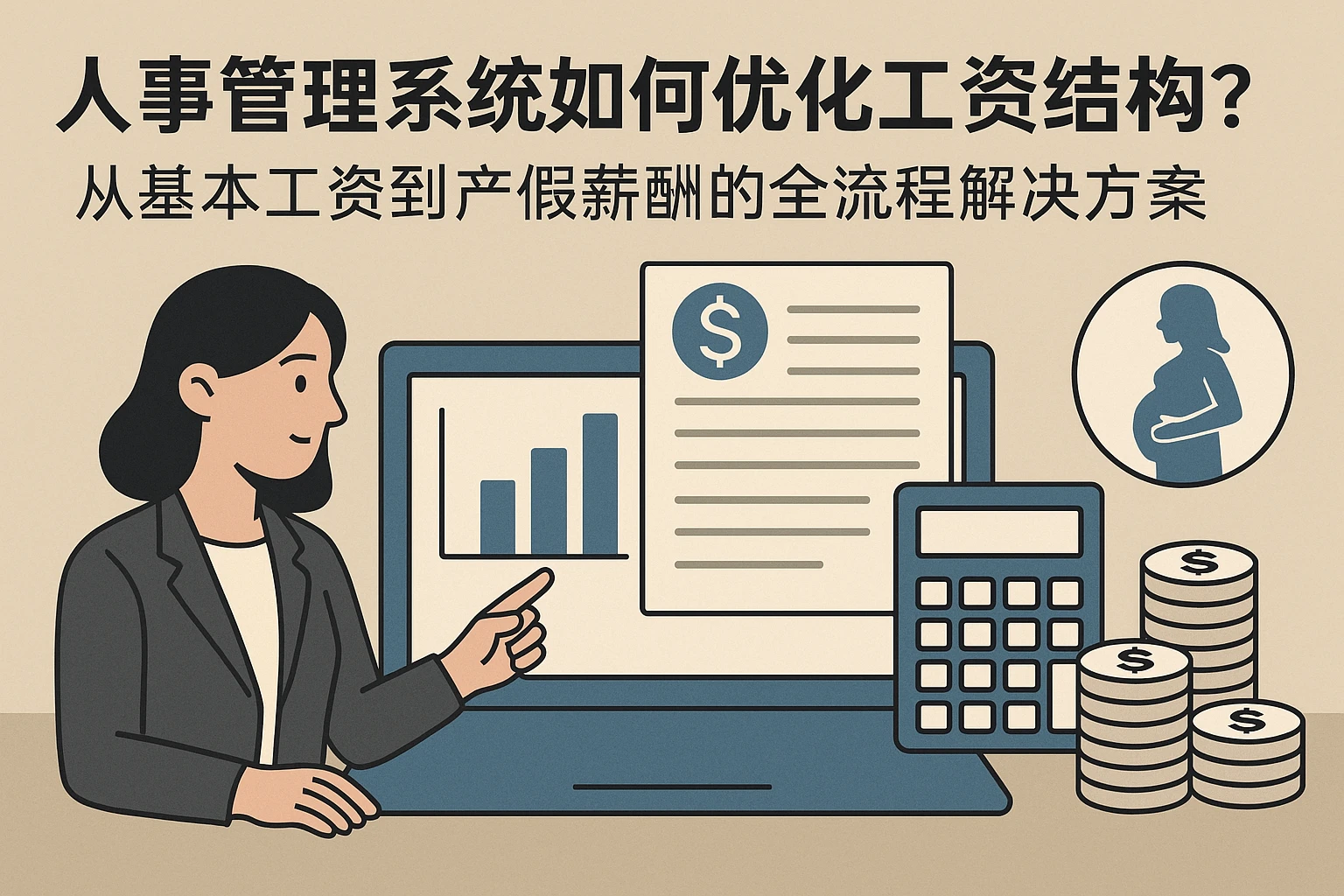 人事管理系统如何优化工资结构？从基本工资到产假薪酬的全流程解决方案