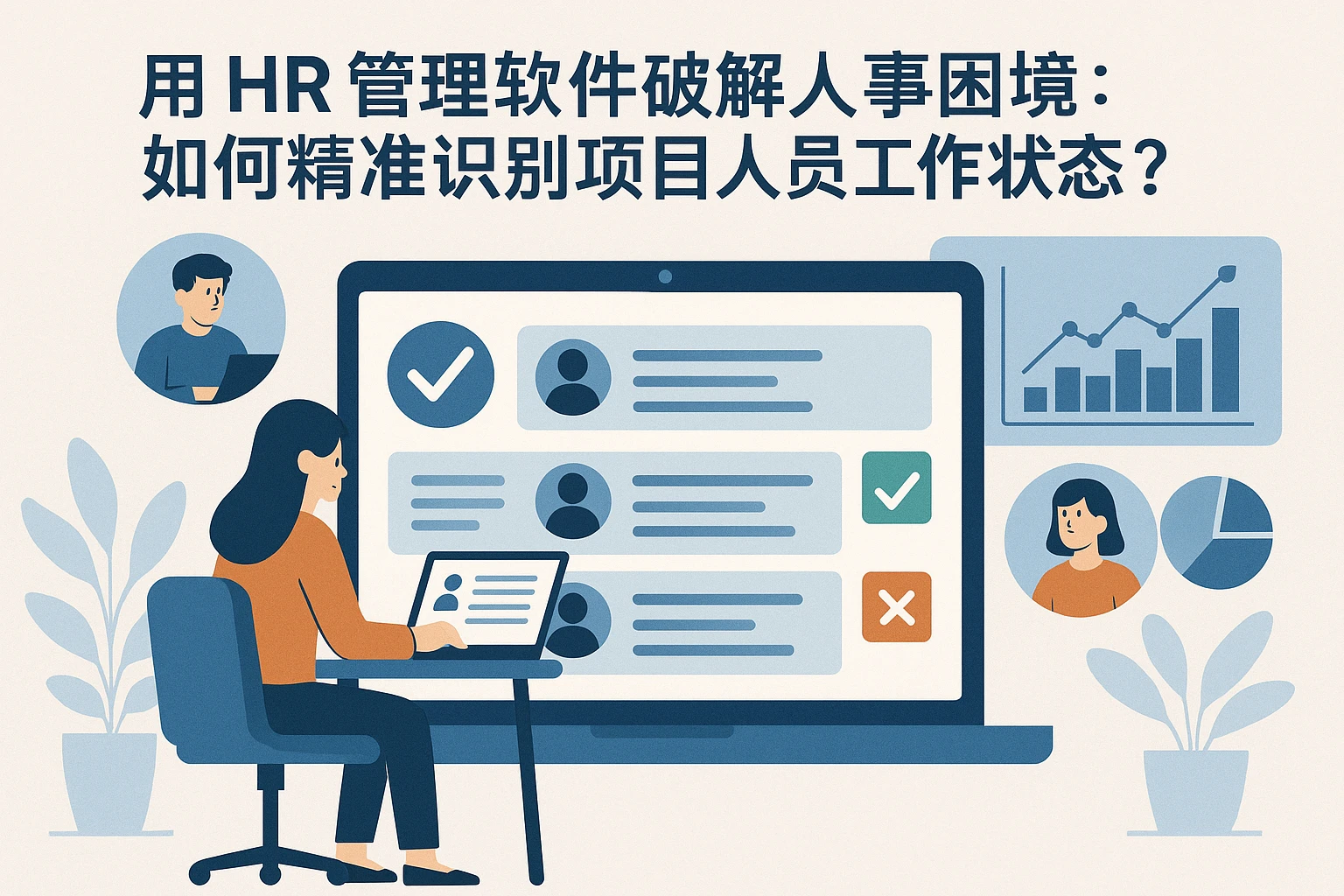 用HR管理软件破解人事困境：如何精准识别项目人员工作状态？