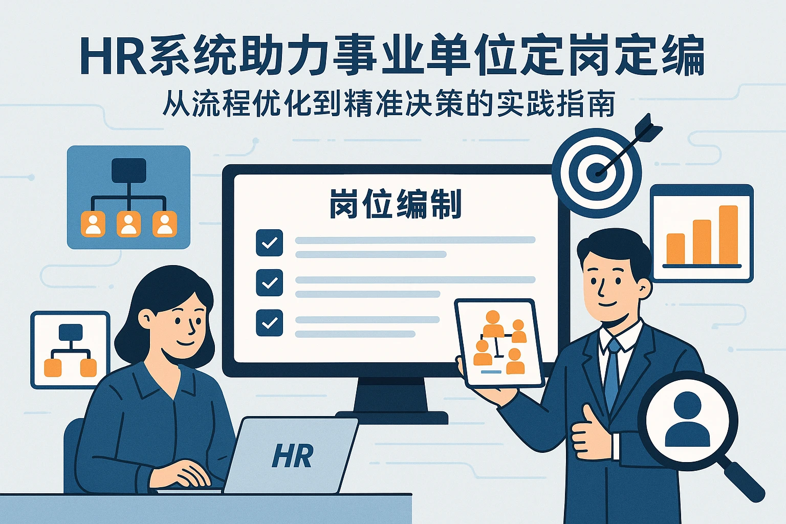 HR系统助力事业单位定岗定编：从流程优化到精准决策的实践指南