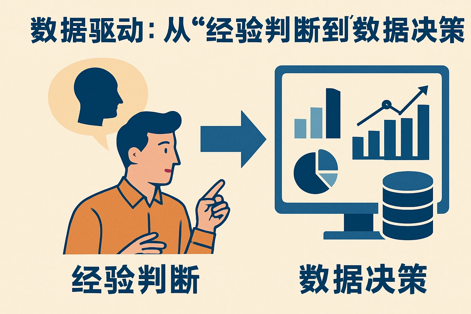2. 数据驱动：从“经验判断”到“数据决策”