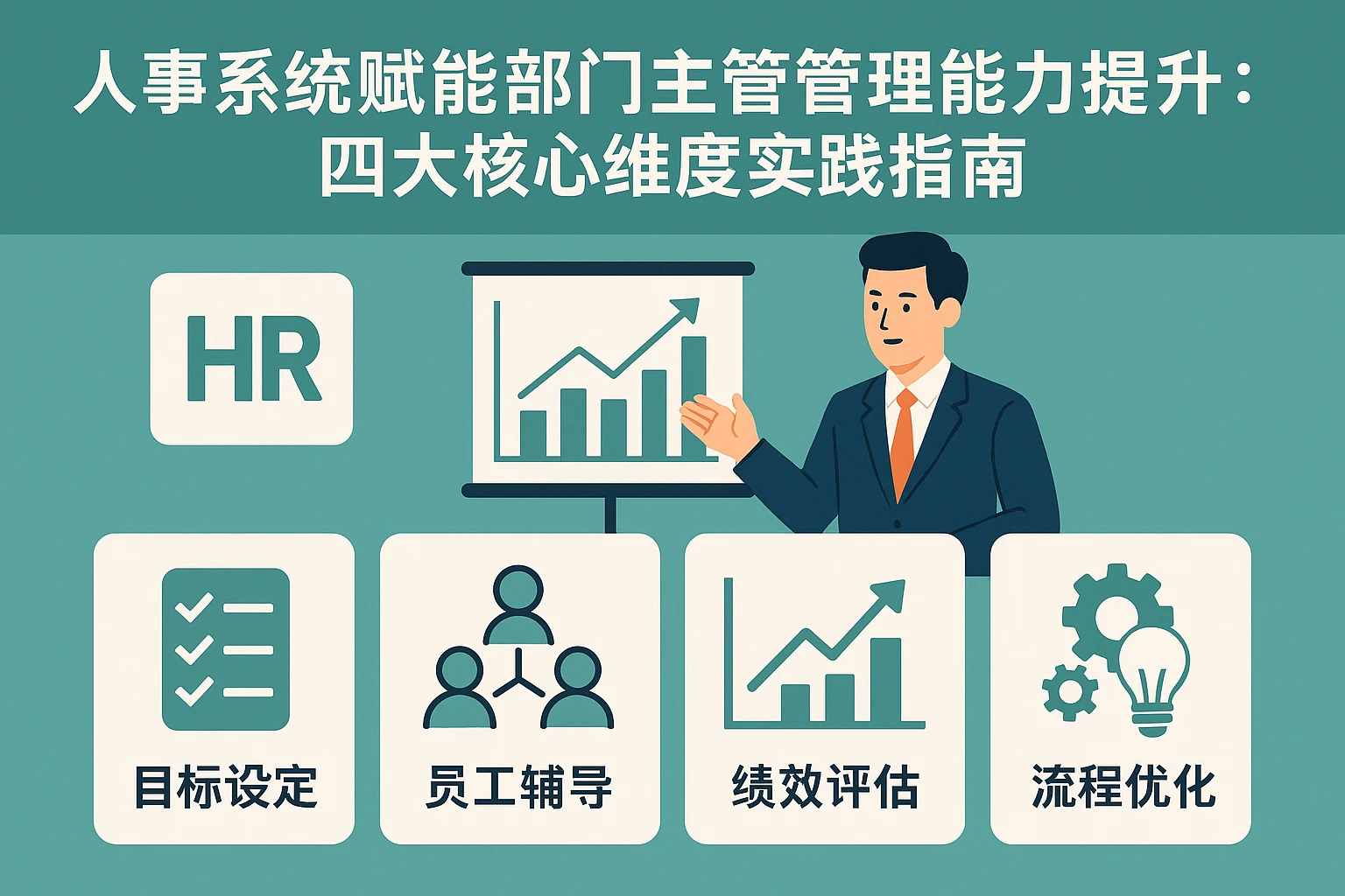 人事系统赋能部门主管管理能力提升：四大核心维度实践指南