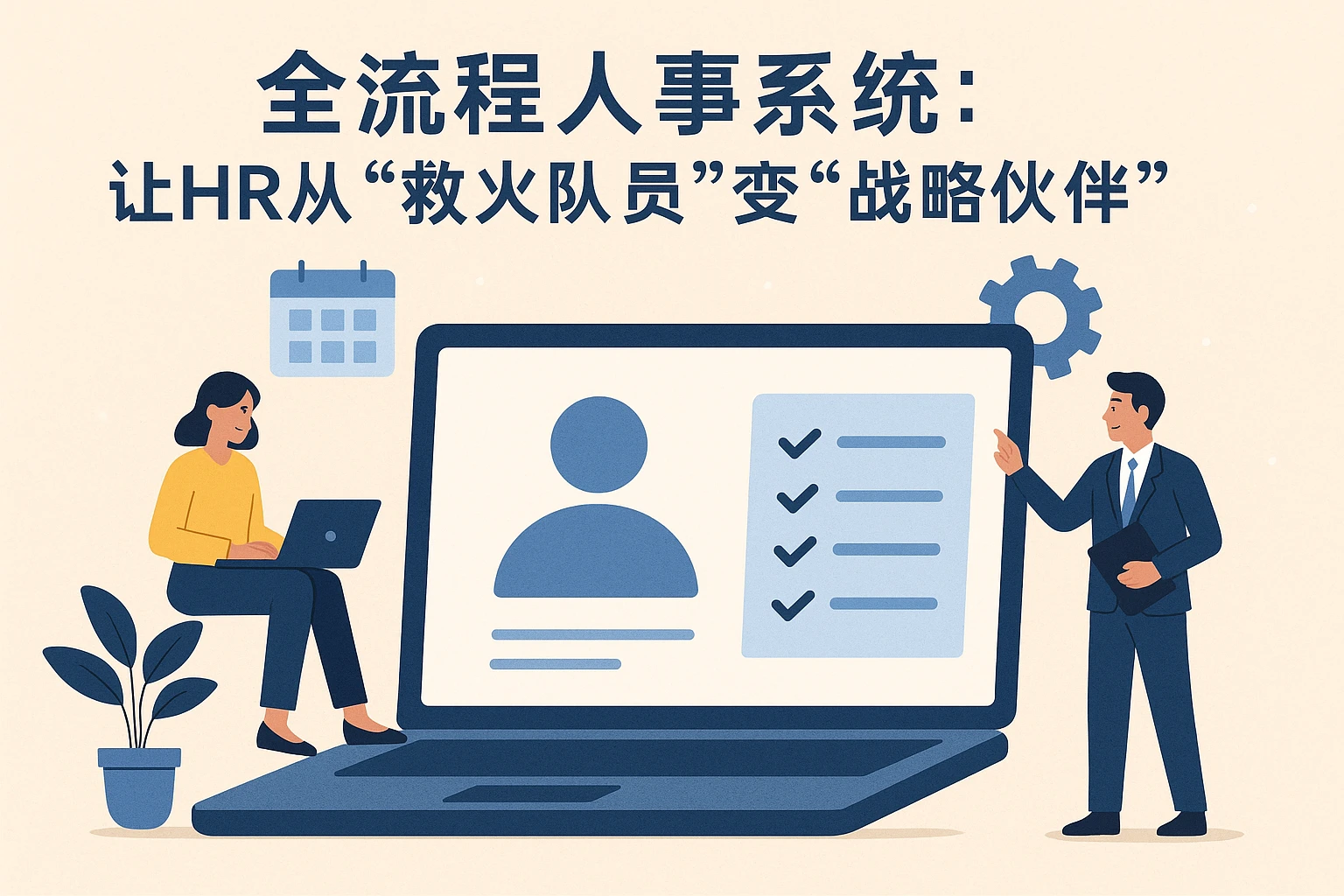 2. 全流程人事系统：让HR从“救火队员”变“战略伙伴”
