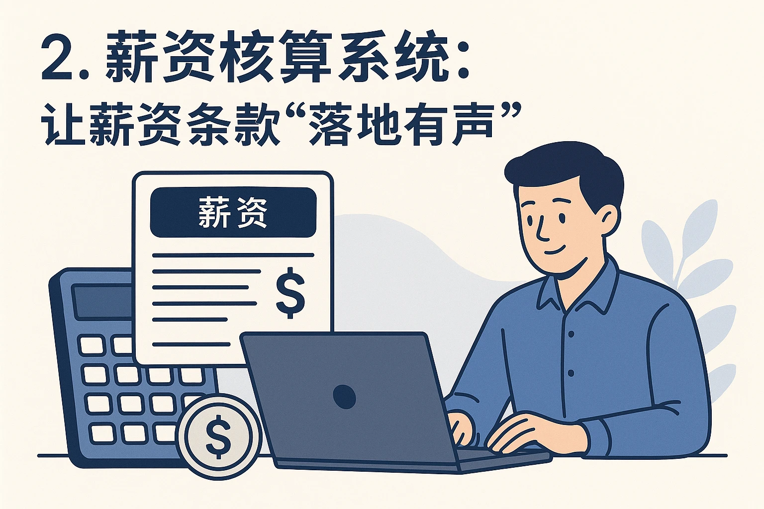 2. 薪资核算系统：让薪资条款“落地有声”
