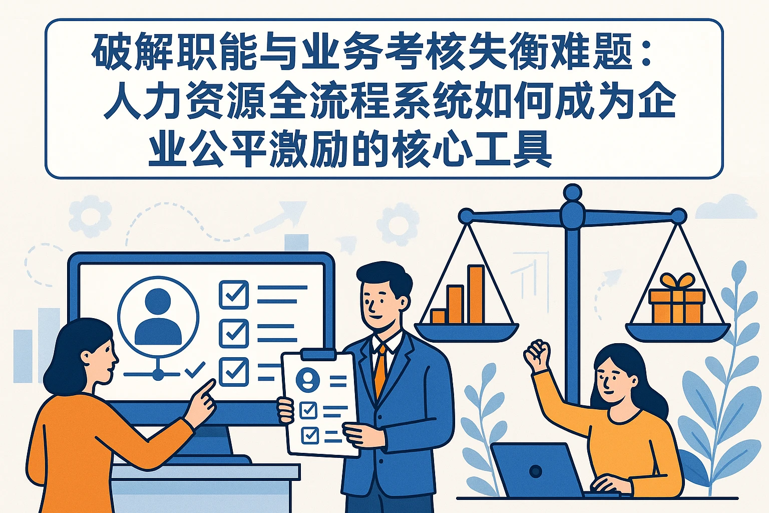 破解职能与业务考核失衡难题：人力资源全流程系统如何成为企业公平激励的核心工具