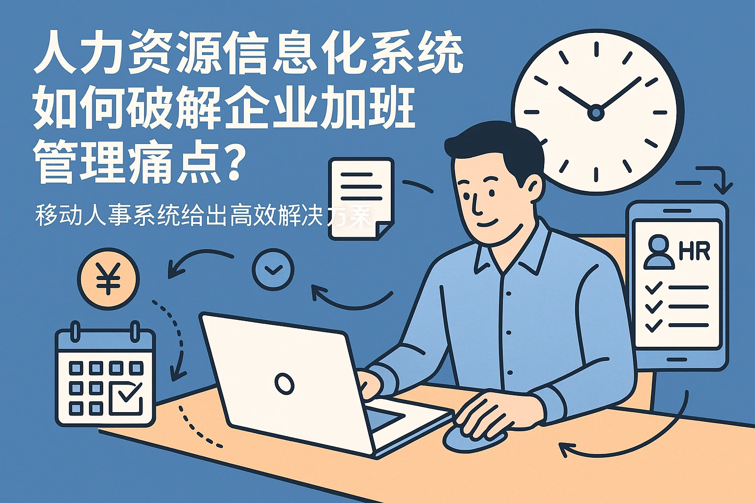 人力资源信息化系统如何破解企业加班管理痛点？移动人事系统给出高效解决方案