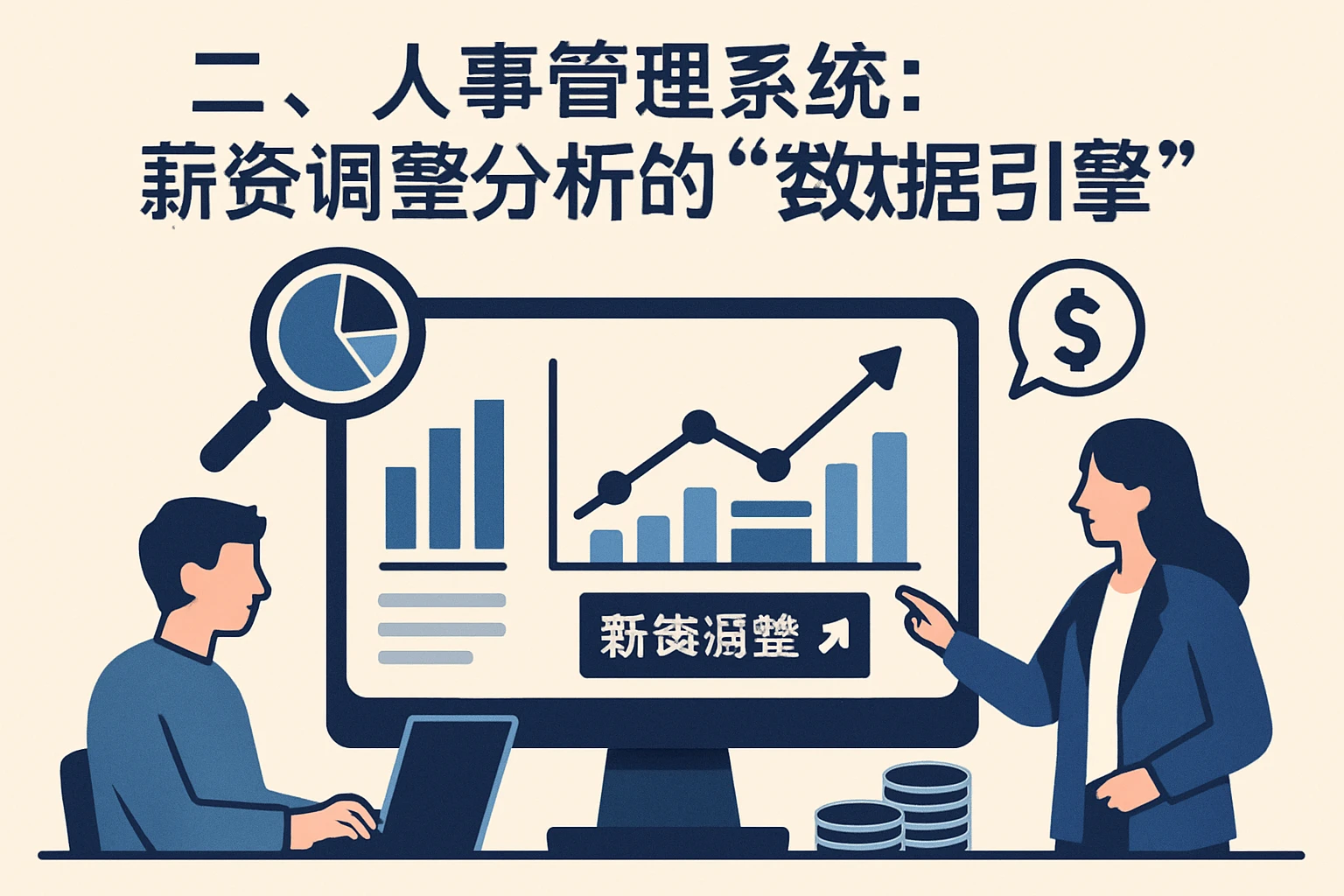 二、人事管理系统：薪资调整分析的“数据引擎”