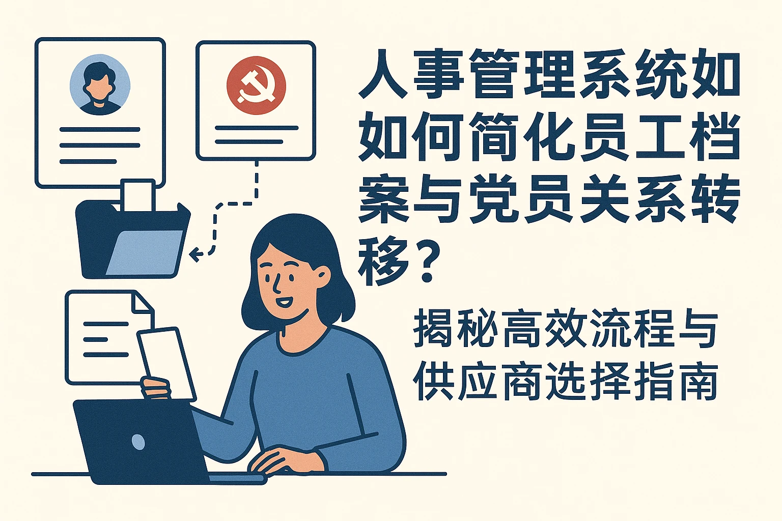 人事管理系统如何简化员工档案与党员关系转移？揭秘高效流程与供应商选择指南