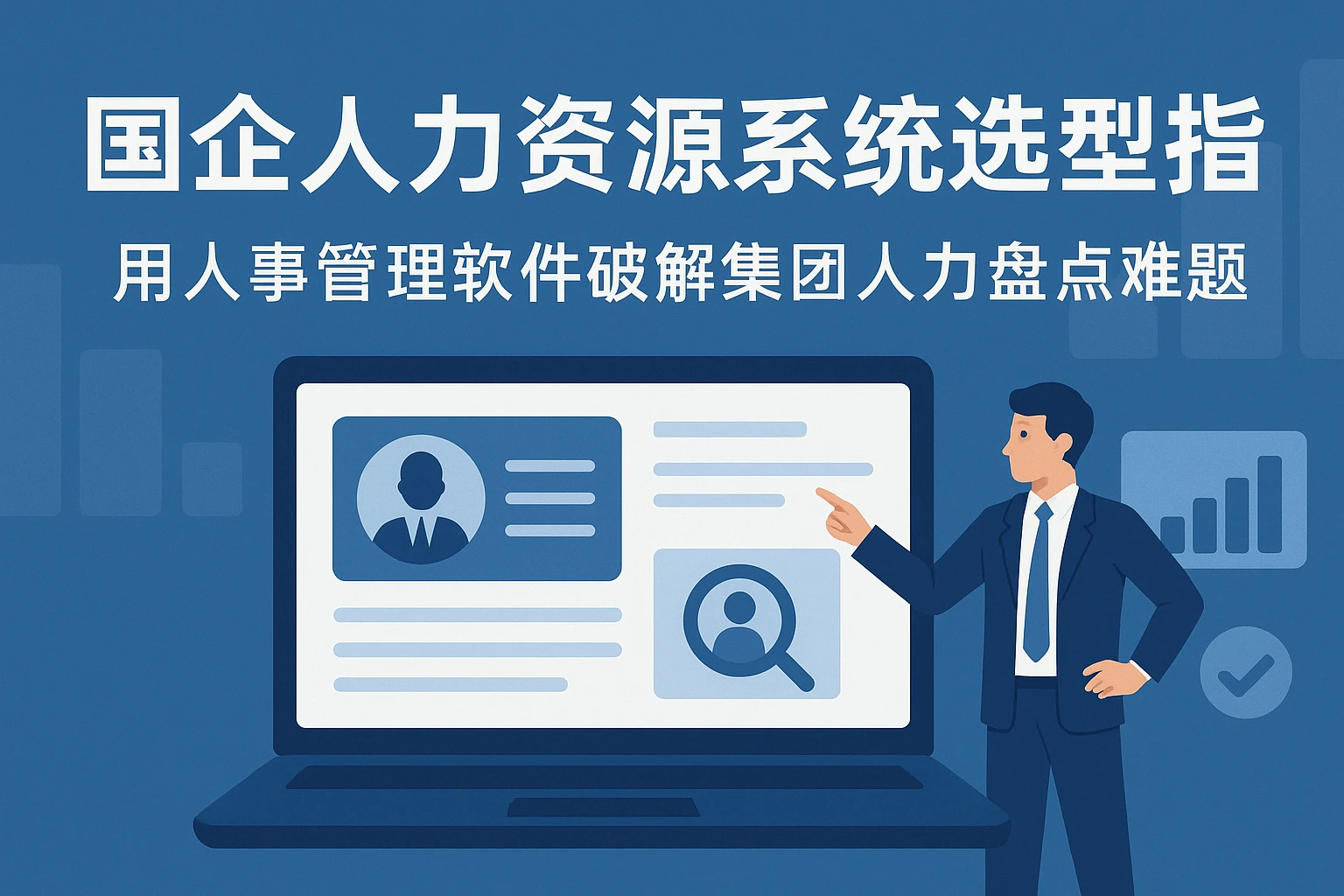 国企人力资源系统选型指南：用人事管理软件破解集团人力盘点难题