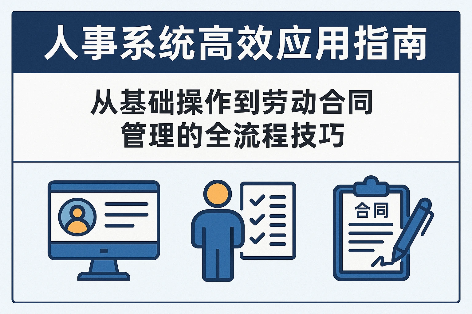 人事系统高效应用指南：从基础操作到劳动合同管理的全流程技巧