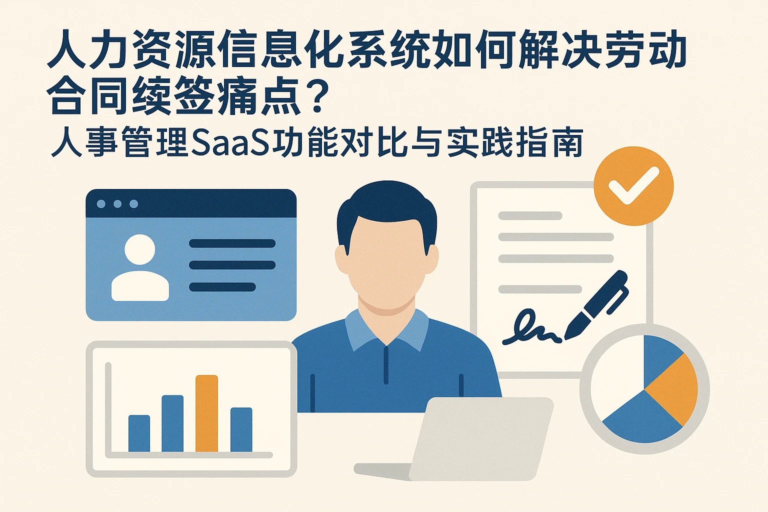 人力资源信息化系统如何解决劳动合同续签痛点？人事管理SaaS功能对比与实践指南
