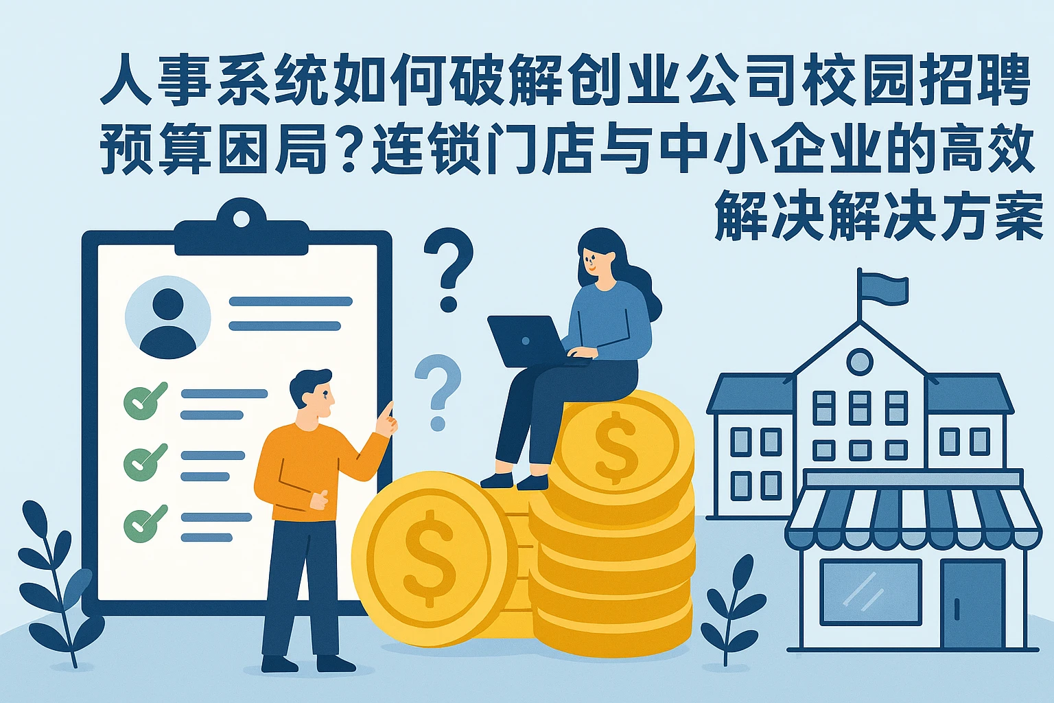 人事系统如何破解创业公司校园招聘预算困局？连锁门店与中小企业的高效解决方案