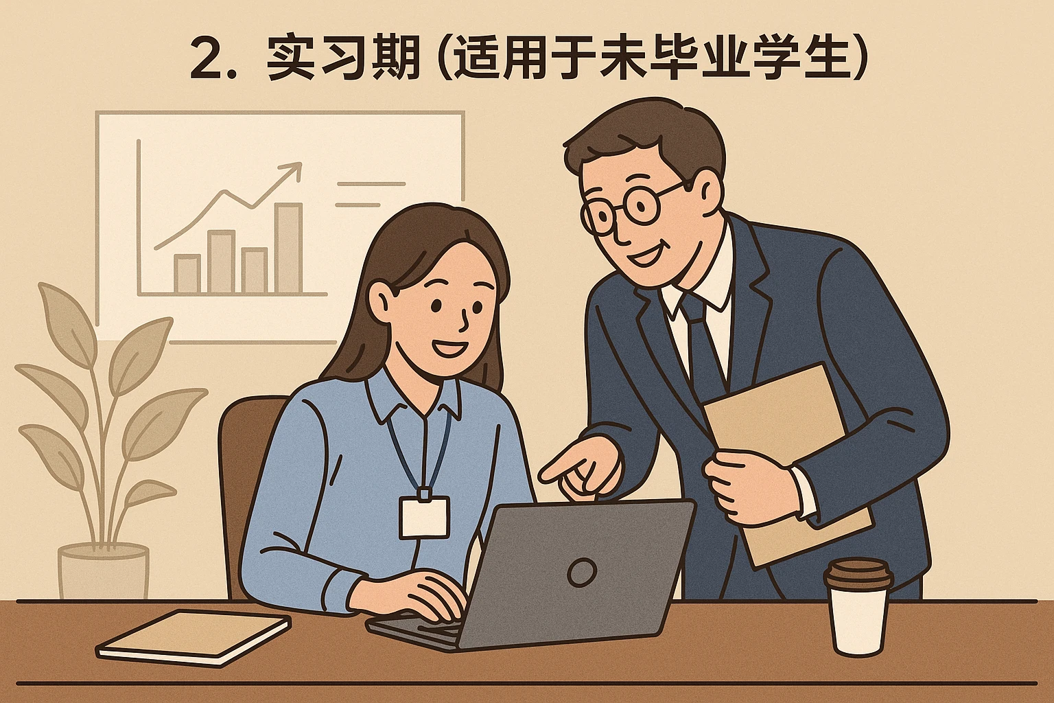 2. 实习期（适用于未毕业学生）