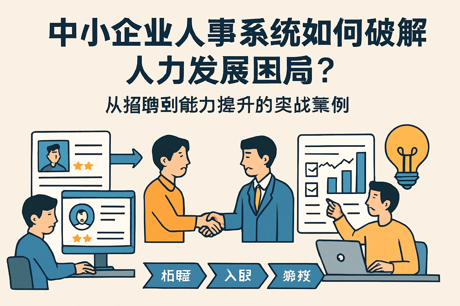中小企业人事系统如何破解人力发展困局？从招聘到能力提升的实战案例