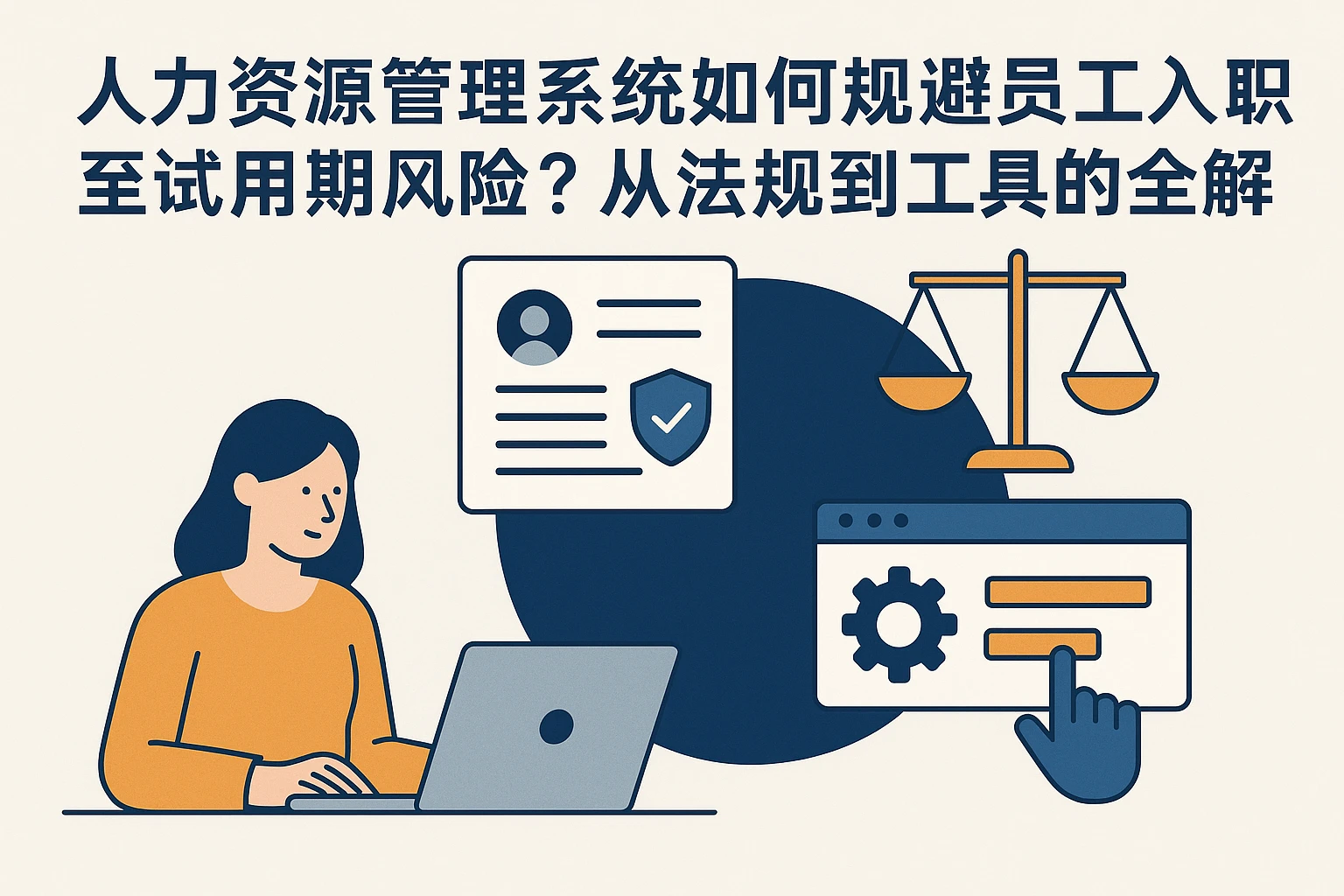 人力资源管理系统如何规避员工入职至试用期风险？从法规到工具的全解