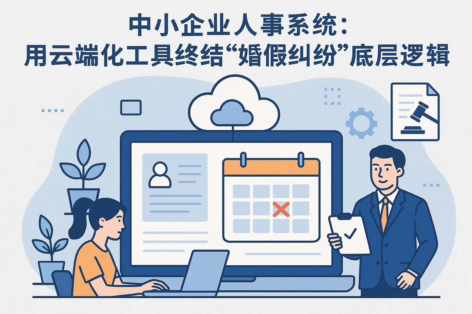 中小企业人事系统：用云端化工具终结“婚假纠纷”的底层逻辑