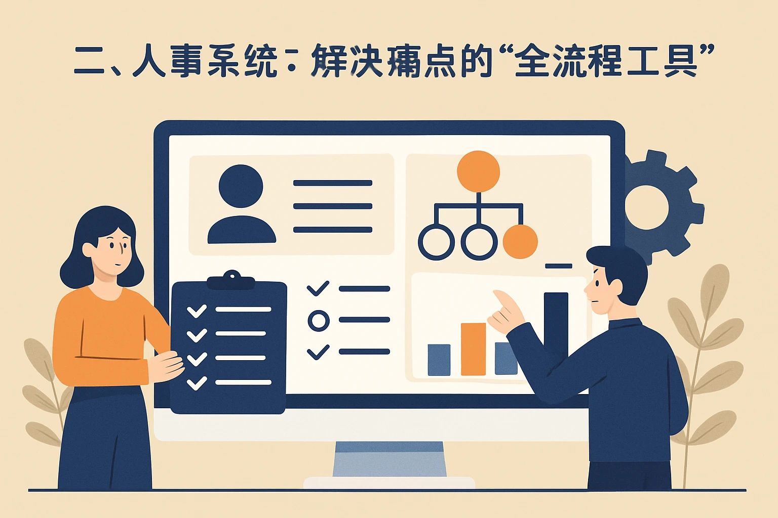 二、人事系统：解决痛点的“全流程工具”