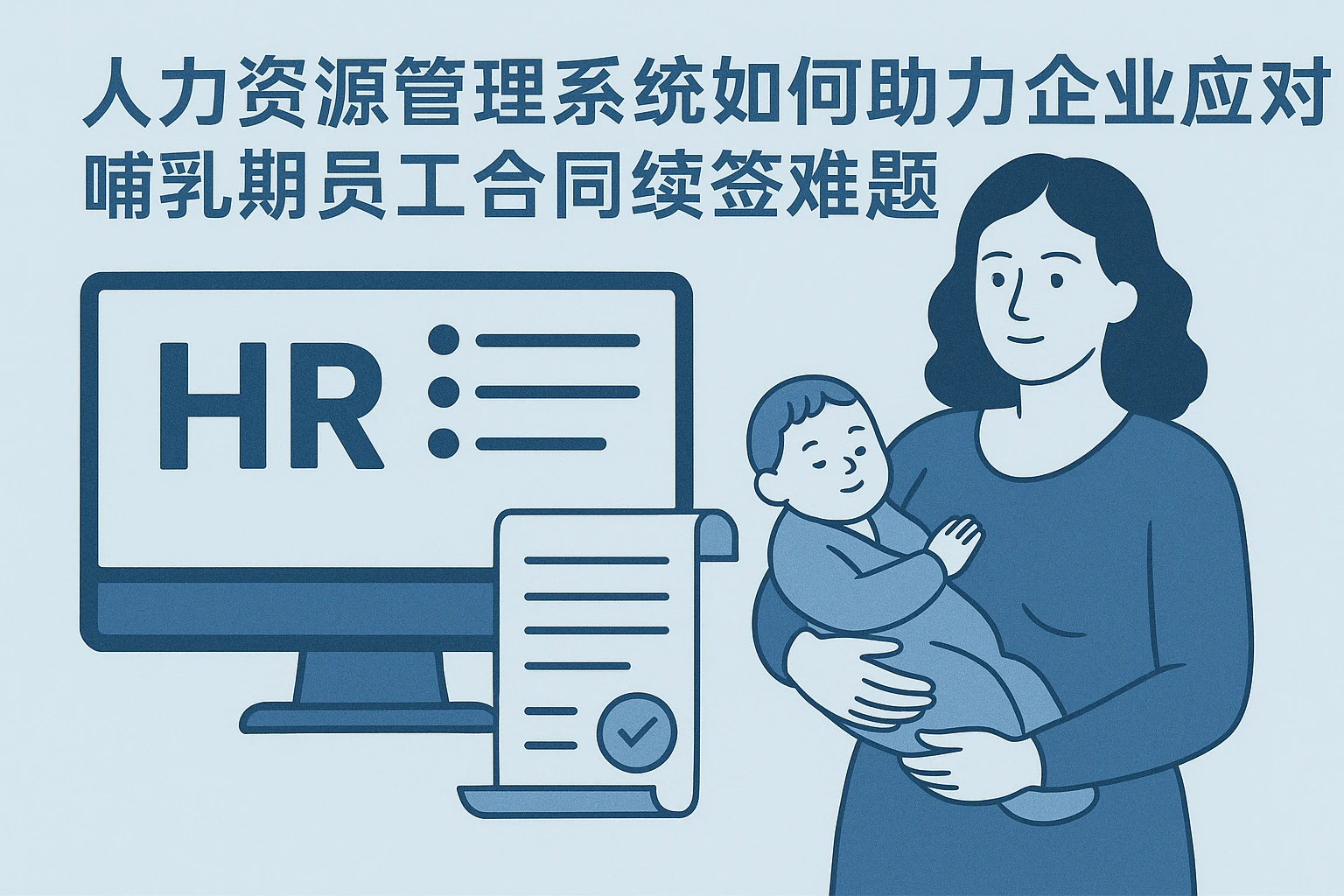 人力资源管理系统如何助力企业应对哺乳期员工合同续签难题