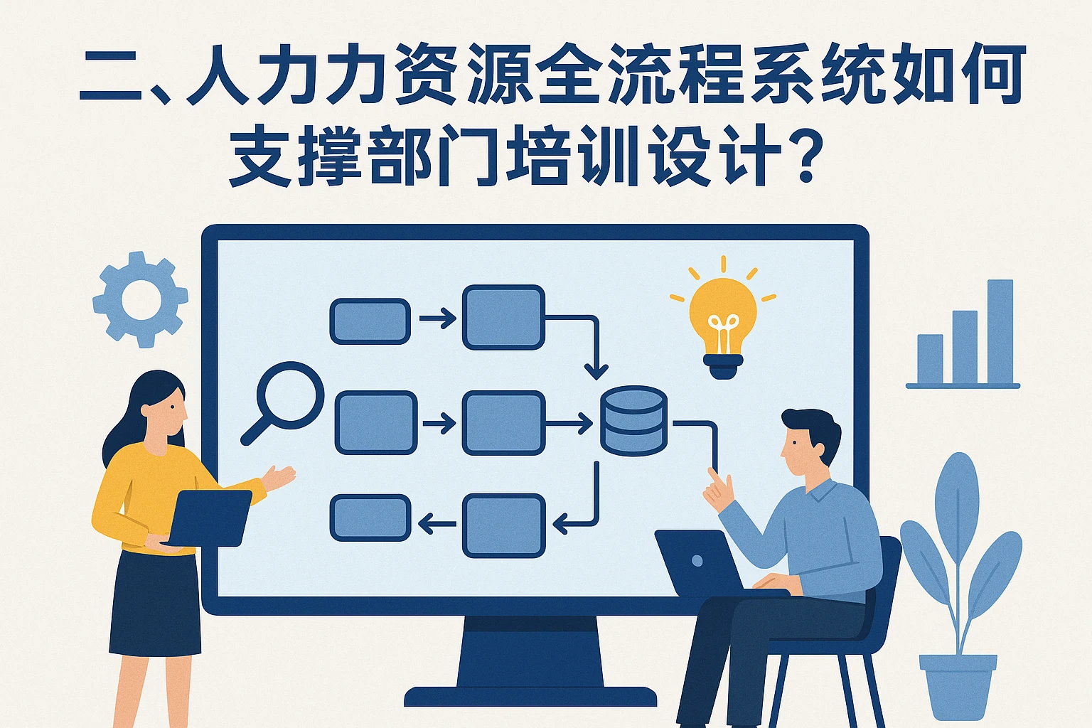 二、人力资源全流程系统如何支撑部门培训设计？