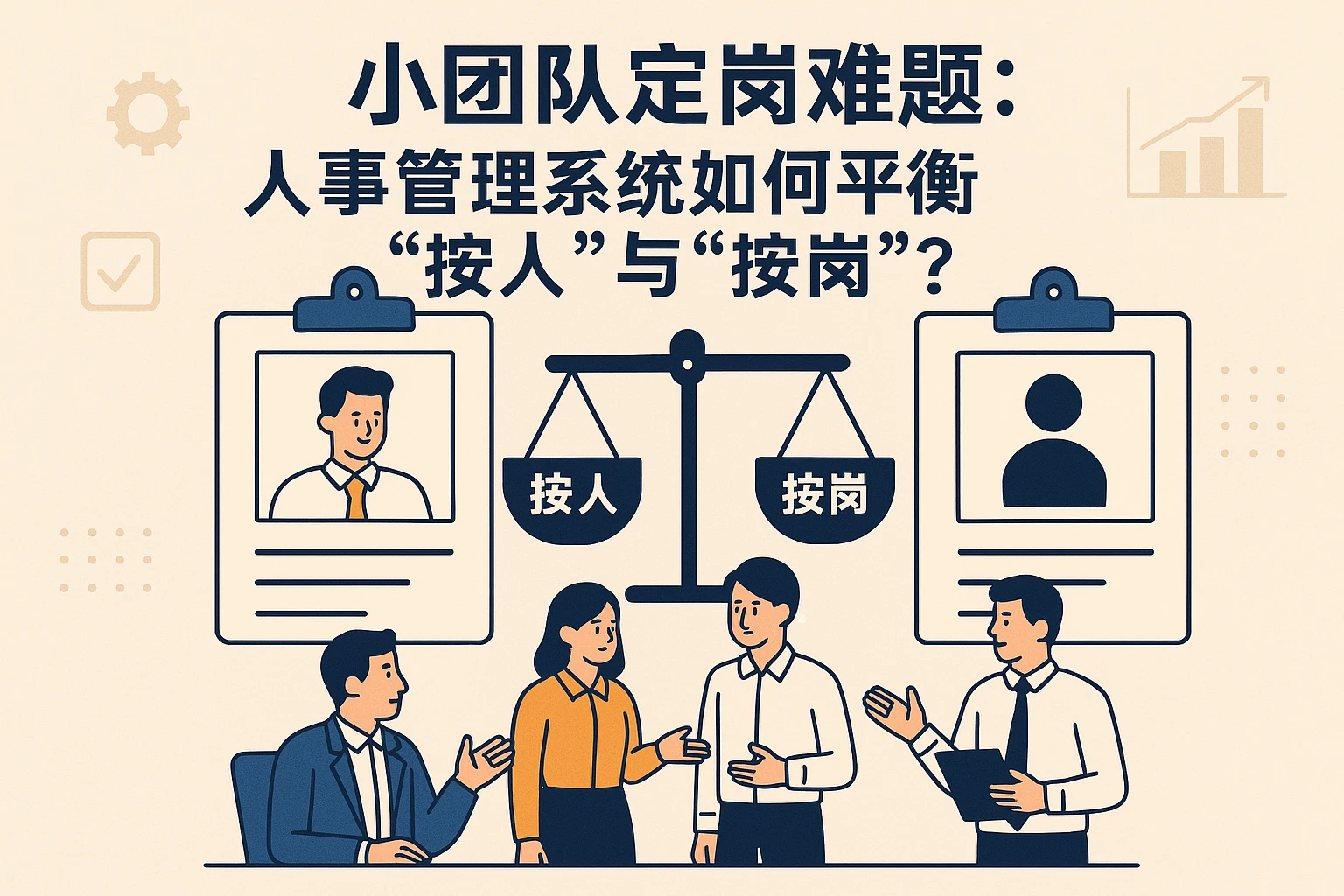 小团队定岗难题：人事管理系统如何平衡“按人”与“按岗”？