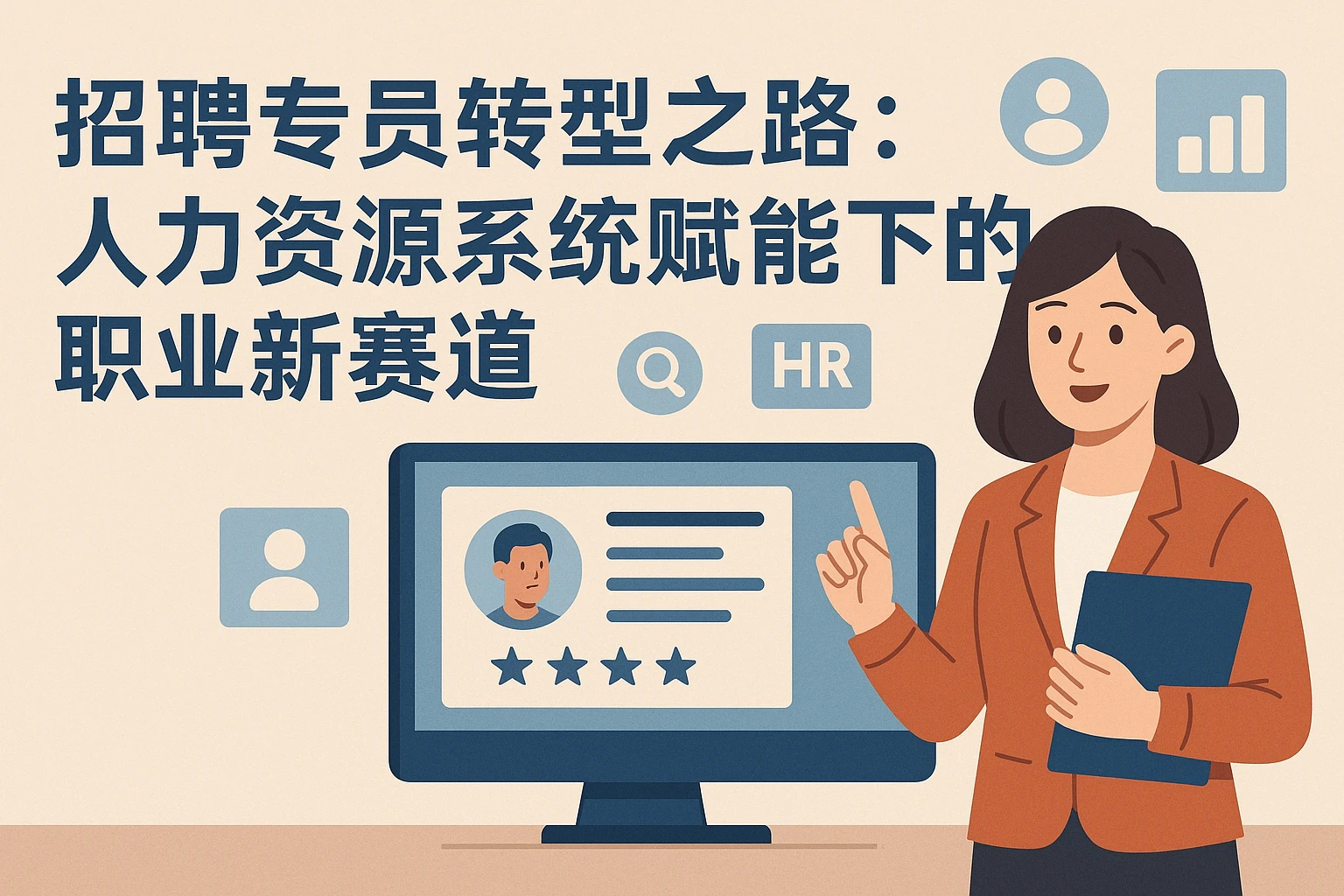 招聘专员转型之路：人力资源系统赋能下的职业新赛道