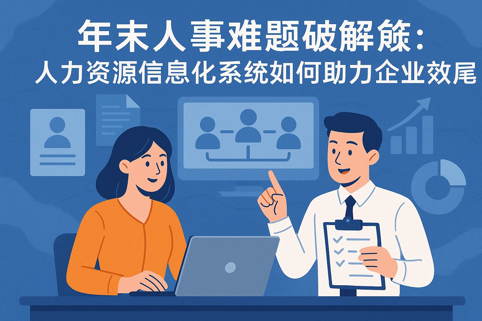 年末人事难题破解：人力资源信息化系统如何助力企业高效收尾？