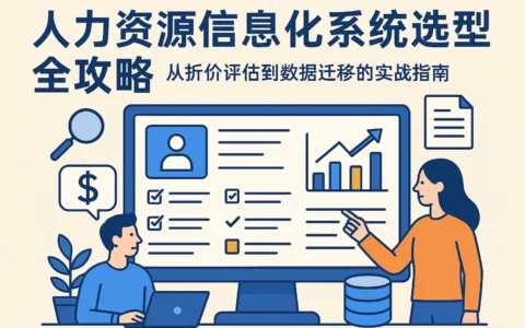 人力资源信息化系统选型全攻略：从报价评估到数据迁移的实战指南