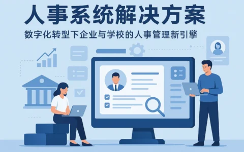 人事系统解决方案：数字化转型下企业与学校的人事管理新引擎