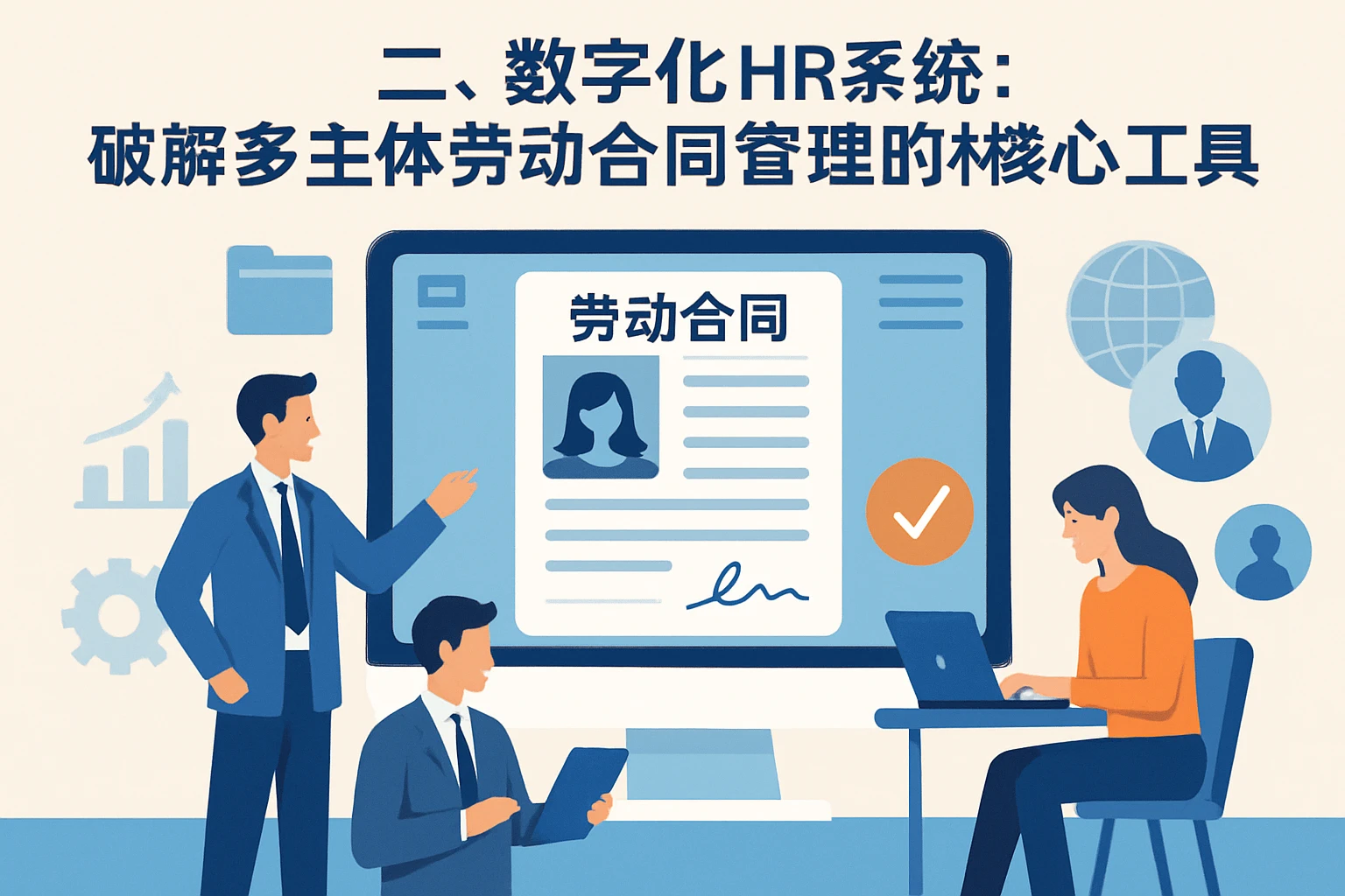 二、数字化HR系统：破解多主体劳动合同管理的核心工具