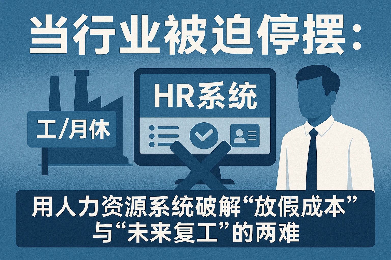 当行业被迫停摆：用人力资源系统破解“放假成本”与“未来复工”的两难