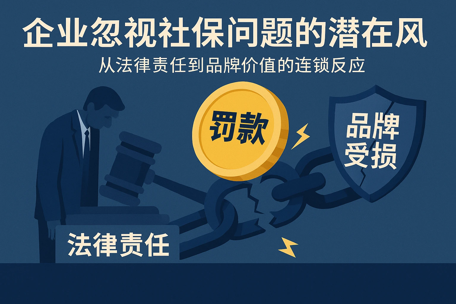 二、企业忽视社保问题的潜在风险：从法律责任到品牌价值的连锁反应