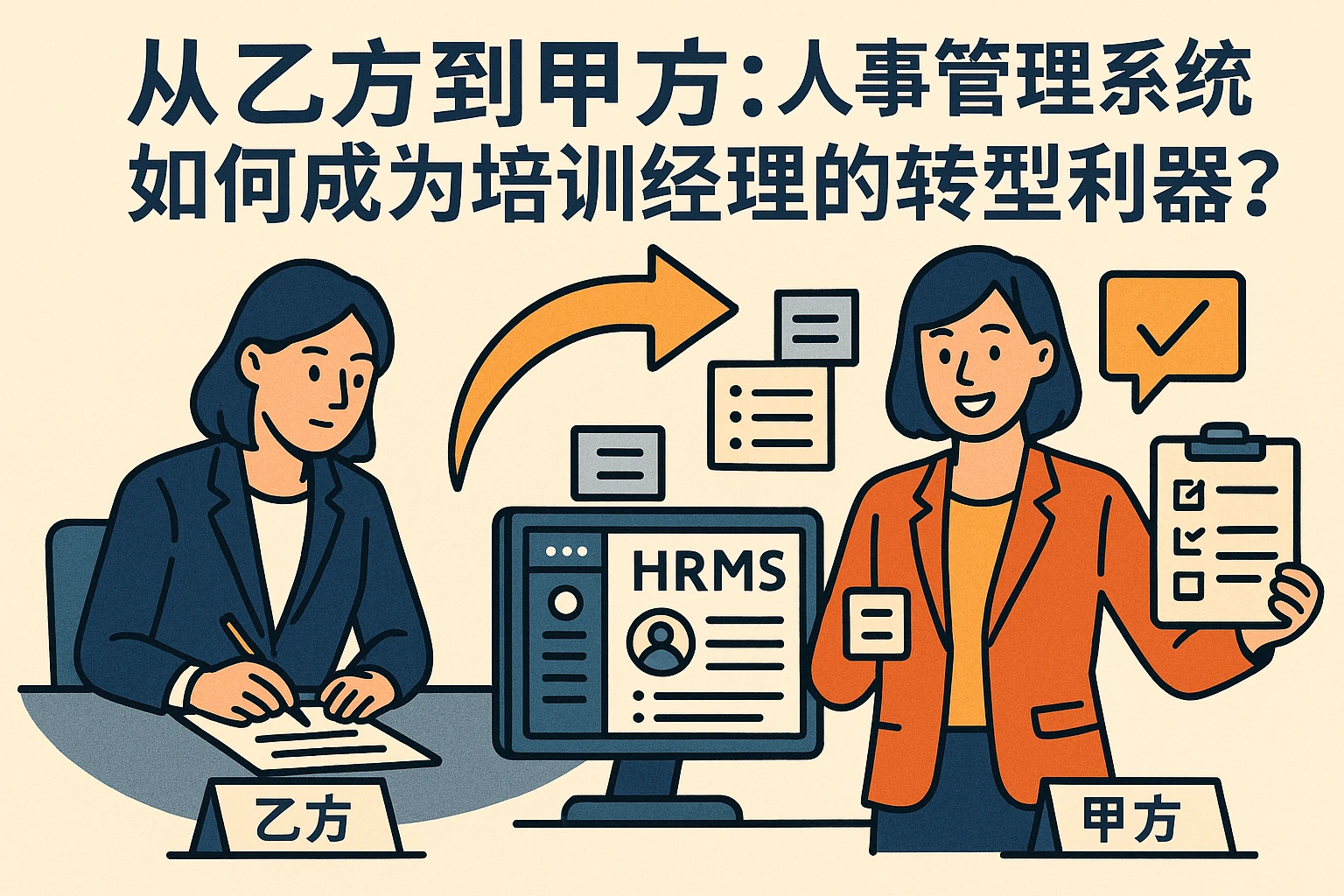 从乙方到甲方：人事管理系统如何成为培训经理的转型利器？