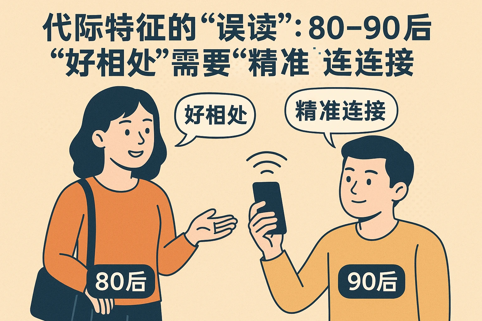 2. 代际特征的“误读”：80-90后的“好相处”需要“精准连接”