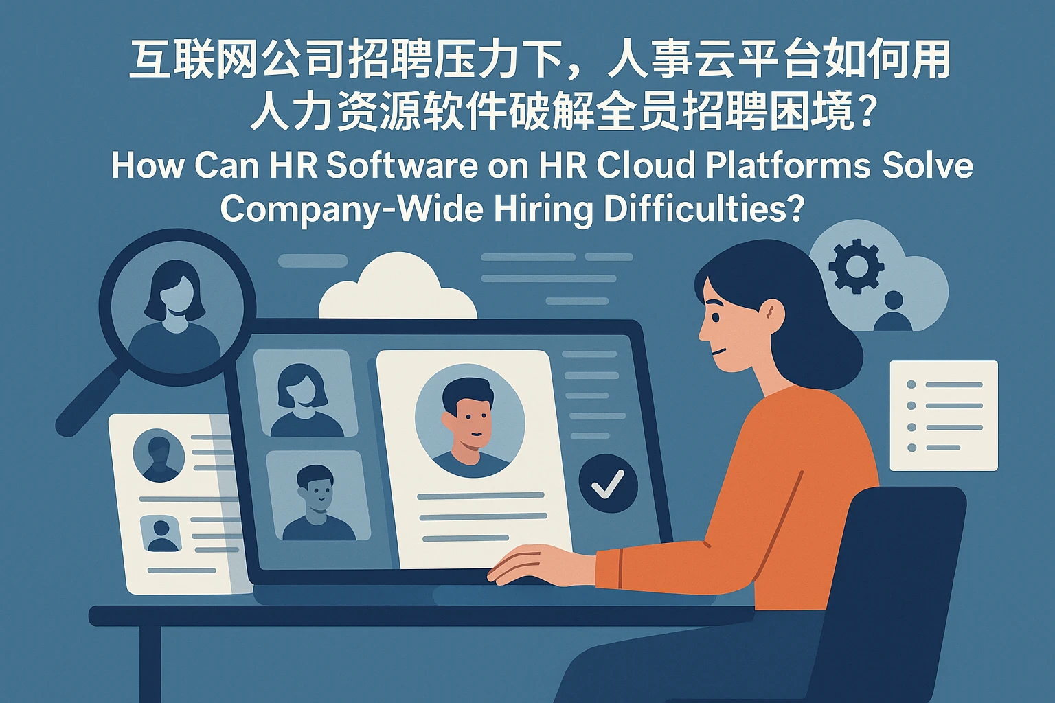 互联网公司招聘压力下，人事云平台如何用人力资源软件破解全员招聘困境？