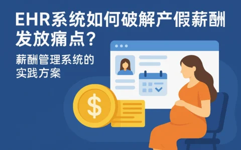EHR系统如何破解产假薪酬发放痛点?薪酬管理系统的实践方案