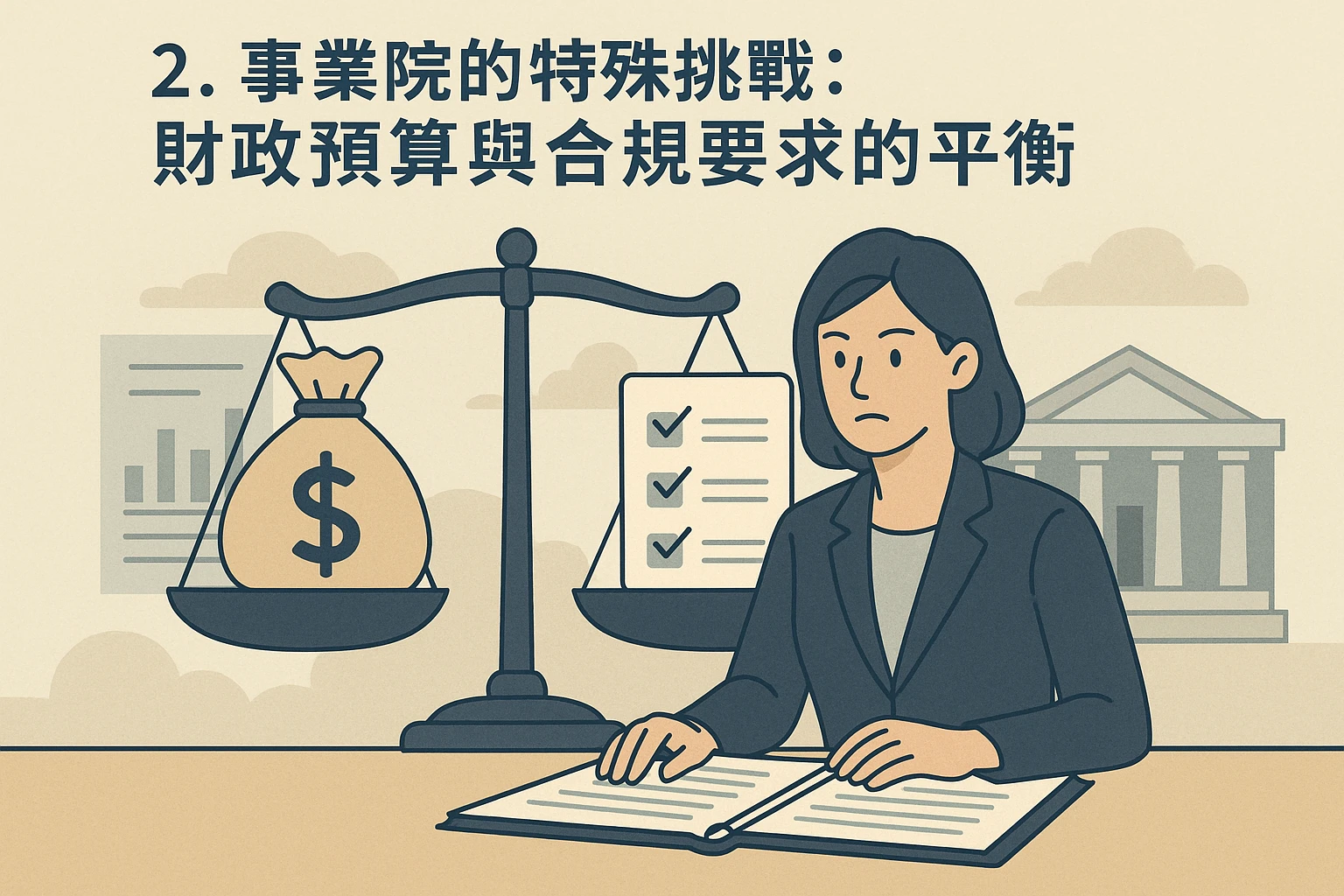 2. 事业单位的特殊挑战：财政预算与合规要求的平衡