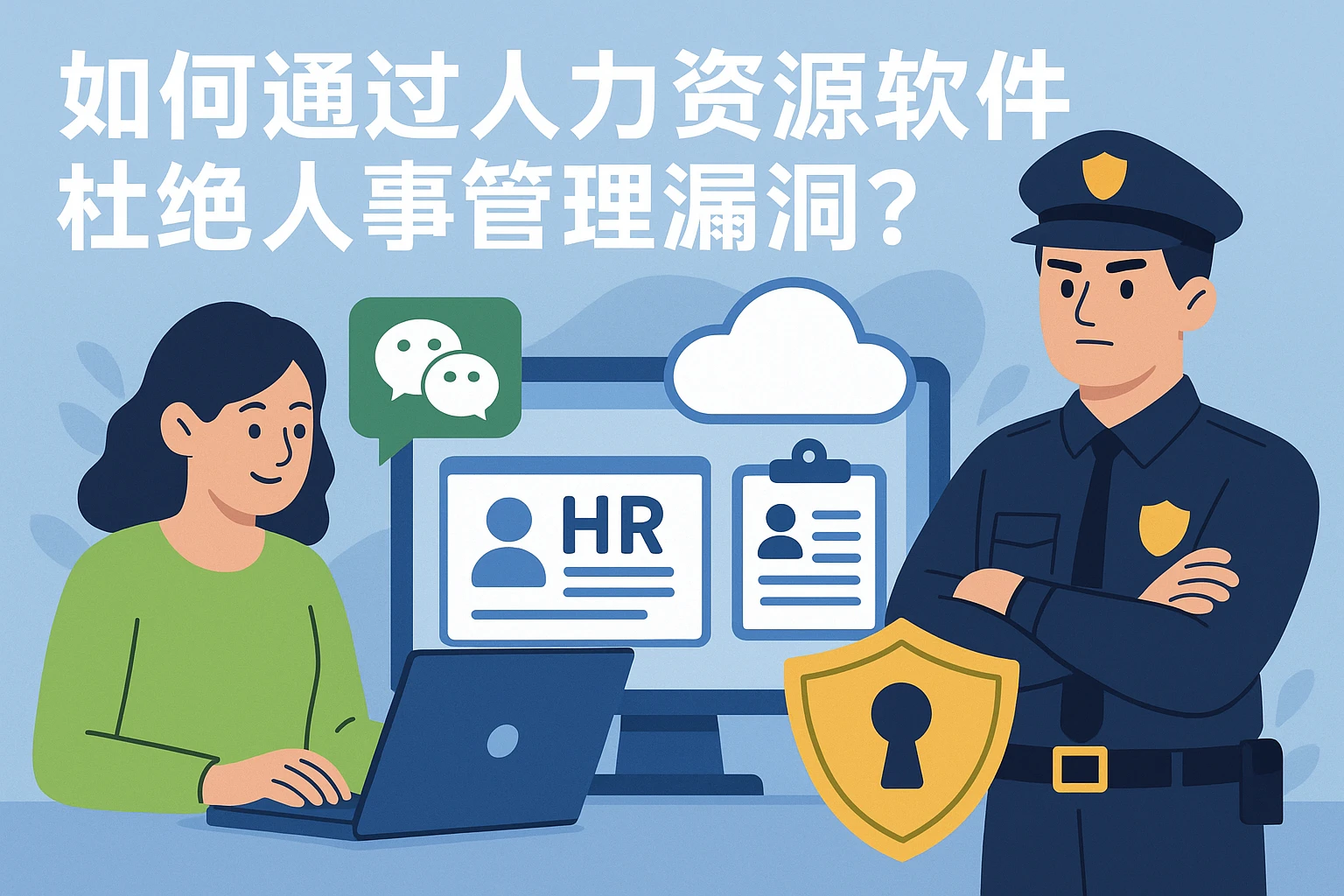 如何通过人力资源软件（微信/云端版）杜绝人事管理漏洞？