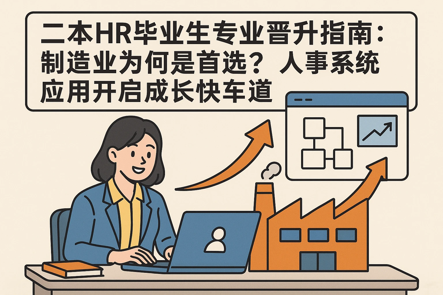 二本HR毕业生专业晋升指南：制造业为何是首选？人事系统应用开启成长快车道