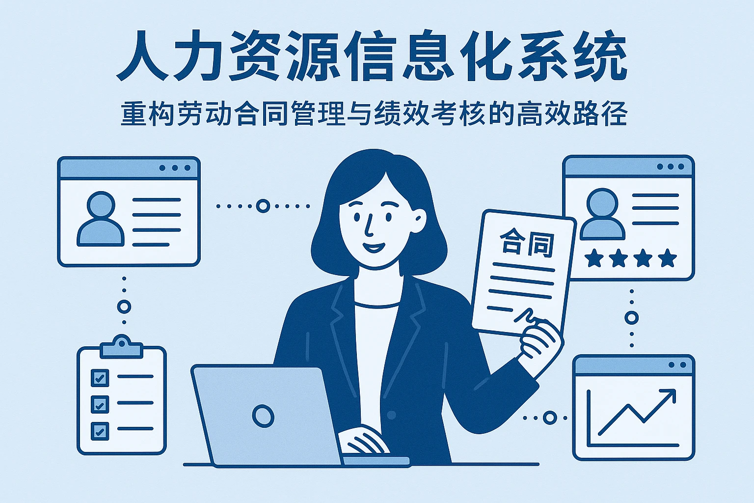 人力资源信息化系统：重构劳动合同管理与绩效考核的高效路径
