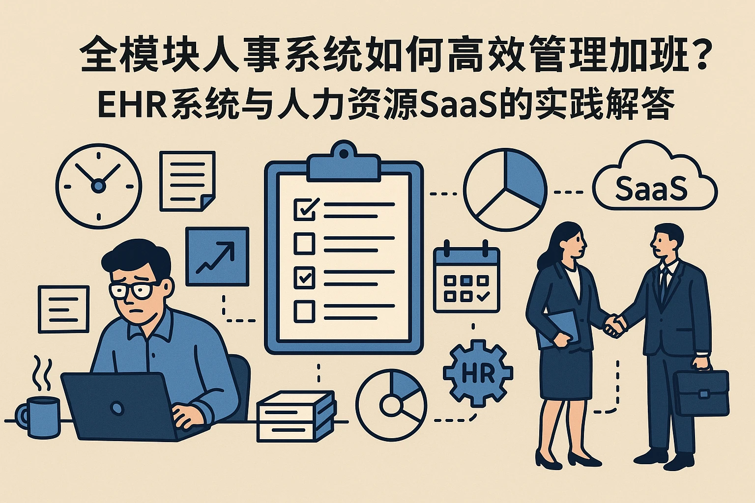 全模块人事系统如何高效管理加班？EHR系统与人力资源SaaS的实践解答